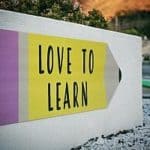 love to learn sign